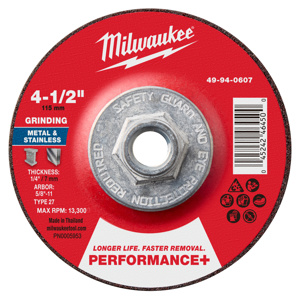 Milwaukee Grinding Discs