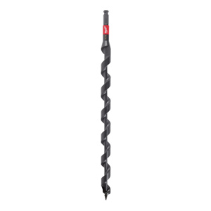 Milwaukee Screw Point Lineman Auger Drill Bits 15/16 x 18 in Steel Hexagonal 7/16 in