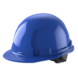 Milwaukee BOLT™ Front Brim Unvented Hard Hats 6.5 - 8.5 in 4 Point Ratchet Blue