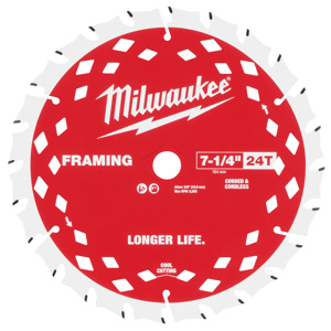 Milwaukee Circular Saw Blades 7-1/4 in 24 Tooth 2 Piece