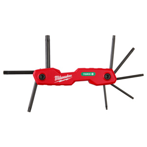 Milwaukee Folding Hex Key Sets 8 Piece Folding Uninsulated