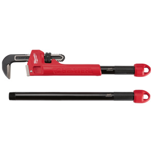Milwaukee Cheater Adaptable Pipe Wrenches 21.8 in Steel