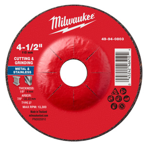 Milwaukee Grinding Discs