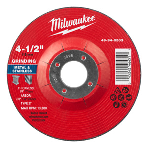 Milwaukee Grinding Discs