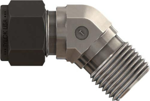 Tylok 45 Degree Tube Elbows 3/8 x 1/4 in Stainless Steel
