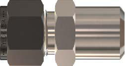 Tylok Tube-to-Socket Weld Connectors 1/8 in Stainless Steel