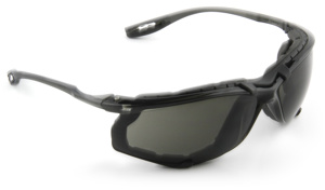 3M Foam Gasketed <em class="search-results-highlight">Safety Glasses</em> Anti-fog Gray 20 Per Case Light Blue