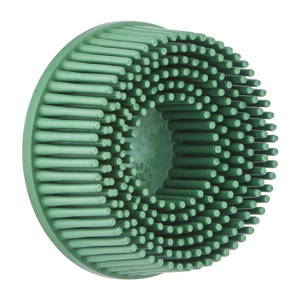 3M Bristle Discs Green 2 in 50 Ceramic Roloc™ Plastic Button 5/8 in