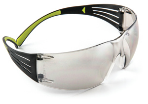 3M Safety Glasses Anti-fog Indoor/Outdoor Mirror 20 Per Case Black/Green
