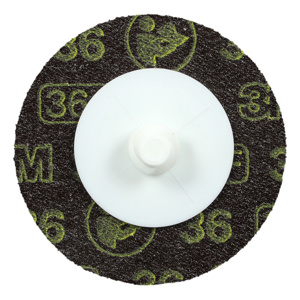 3M 361F Abrasive Discs Brown Gray 1 in 36 Aluminum Oxide Roloc™