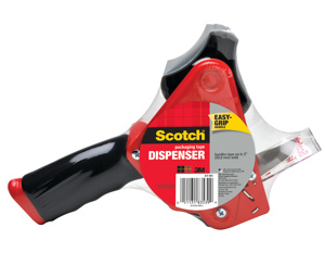 3M Box Sealing Tape Dispensers Transparent