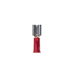 3M Female Insulated Disconnects 22 - 18 AWG Butted Barrel Red Vinyl