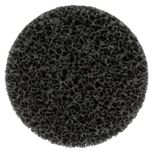 3M Coating Removal Discs Black 4-1/2 in Extra Coarse Silicone Carbide Scotch-Brite™ CR-DH Hook and Loop