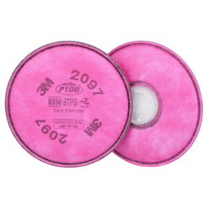 3M 2000 Series Particulate Filters with Nuisance Level Organic Vapor Relief P100