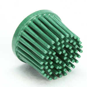 3M Bristle Discs Green 1 in 50 Ceramic Roloc™ Plastic Button 5/8 in
