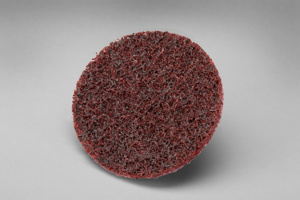 3M Surface Conditioning Discs Maroon 3 in Medium Aluminum Oxide Scotch-Brite™ SC Hook and Loop