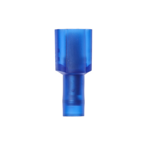 3M Male Insulated Disconnects 16 - 14 AWG Butted Barrel Blue Nylon