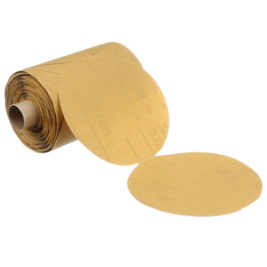 3M Paper Disc Rolls Gold 5 in 180 Aluminum Oxide Stikit™ 216U PSA