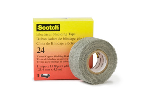 3M 24 Series Copper Shielding Tape 2 in x 100 ft 16 mil Gray