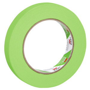 3M Scotch 233+ Series Performance Masking Tapes Green 0.47 in