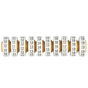 3M Wire Marker Tape Refill Rolls Plastic White