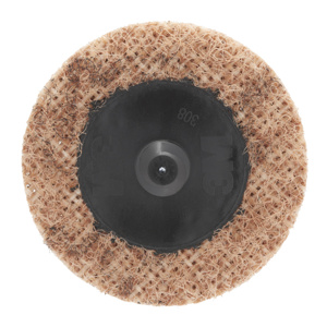 3M Surface Conditioning Discs Brown 2 in Coarse Aluminum Oxide Roloc™ SC-DR Plastic Button