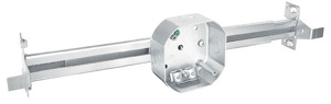 Southwire 4 in Octagon 8B Fan Boxes 1-1/2 in Steel Adjustable Bar Hanger (16 - 24 in)