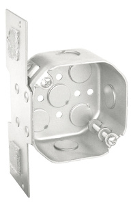 Southwire 4 in Octagon 8B Fan Boxes 2-1/8 in Steel Screws