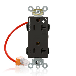 <em class="search-results-highlight">Leviton</em> Lev-Lok® Decora Plus Duplex Receptacles 20 A Heavy-Duty Industrial Specification Grade Black