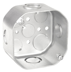 Southwire 4 in Octagon 8B Boxes 2-1/8 in Steel Screws