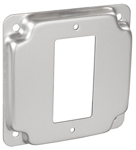 Southwire 4 Square Box Industrial Covers Decorator/GFCI 1/2 in Raised