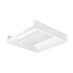 Columbia Lighting STE T8 Troffers 120 - 277 V 32 W 2 x 4 ft T8 Fluorescent 3 Lamp Electronic T8 Instant Start