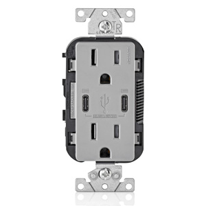 <em class="search-results-highlight">Leviton</em> Decora® USB Duplex Combination Devices 15 A