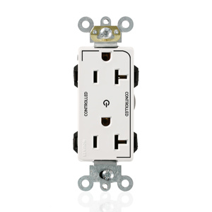 <em class="search-results-highlight">Leviton</em> Lev-Lok® Decora Plus Duplex Receptacles 20 A Heavy-Duty Industrial Specification Grade White