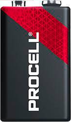 PROCELL Alkaline Batteries 9V 12 Count Pack