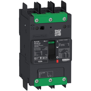 Square D PowerPacT™ BDF B Frame I-Line™ Circuit Breakers 60 A 600Y/347 VAC 14 kAIC 3 Pole