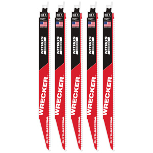 Milwaukee SAWZALL® Reciprocating Saw Blades 6 TPI 12 in Fang Tip