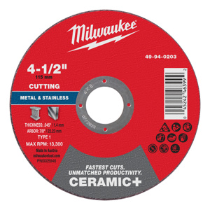 Milwaukee Cut-off Wheels