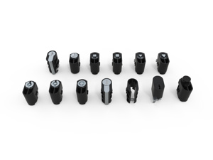 LHC531 LOCK INSERT SLOTTED 2X4MM