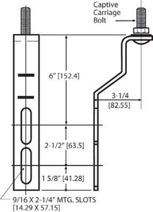 Maclean Power Arrester Brackets