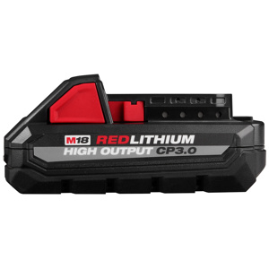 Milwaukee M18™ REDLITHIUM™ HIGH OUTPUT™ CP Battery / Charger Kits M18™ Lithium-ion (Li-ion) Batteries 3 Ah