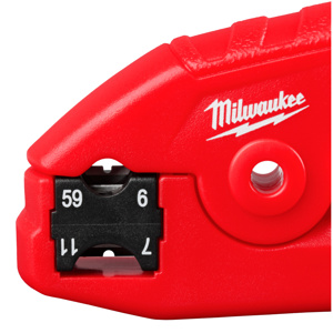 Milwaukee Cable Strippers Coax: RG6/RG6Q/RG7/RG11/RG59 Red