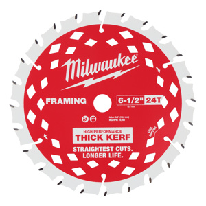 Milwaukee Circular Saw Blades 6-1/2 in 24 Tooth 2 Piece