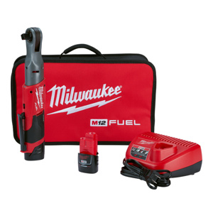 Milwaukee M12™ FUEL™ Ratchet Wrench Kits 1/2 in Cordless 60 ft lbs