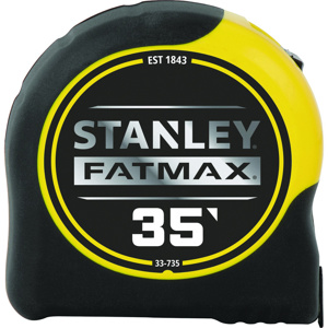 Stanley Tape Measures 35 ft SAE Automatic Rewind Toggle Lock