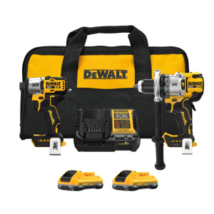 DeWALT 2-Tool Combination Kits Hammer Drill, Impact Driver (Compact) Cordless