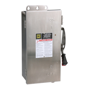 Square D Heavy Duty Non-fused Disconnects 30 A NEMA 4/4X/5 600 VAC