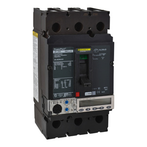 Square D PowerPacT™ JDL Cable-in / Cable-out Molded Case Industrial Circuit Breakers 250 A 600 VAC 14 kAIC 3 Pole 3 Phase