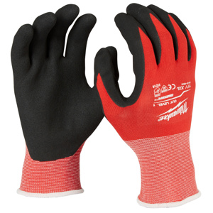 Milwaukee SMARTSWIPE™ Nitrile-dipped Work Gloves 2XL Red<multisep/>Black