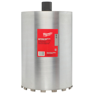 Milwaukee Premium Wet Core Bits 10 x 15 in Diamond Coated 1-1/4 in